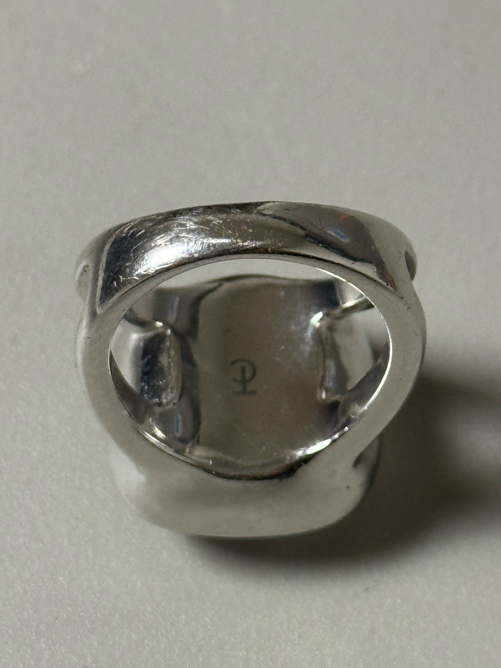 Silver Ring with Crystal Stone - Picture 7 of 7